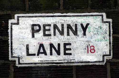 penny lane beatles tour